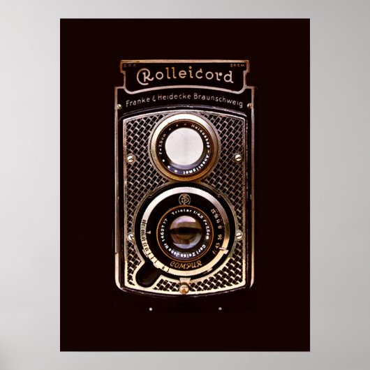 Rollenband deco-camera poster (Voorkant)