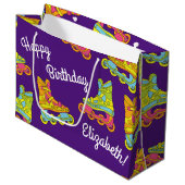 Rollenblades Schaatsen Kinderen van zaterdag Groot Cadeauzakje (Voorkant Gekanteld)