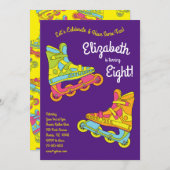 Rollenblades Schaatsen Kinderen van zaterdag Kaart (Voorkant / Achterkant)