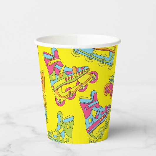 Rollenblades Schaatsen Kinderen van zaterdag Papieren Bekers (Links)