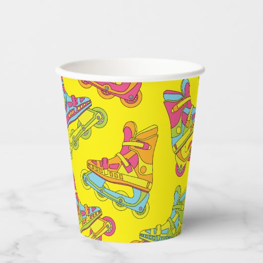 Rollenblades Schaatsen Kinderen van zaterdag Papieren Bekers