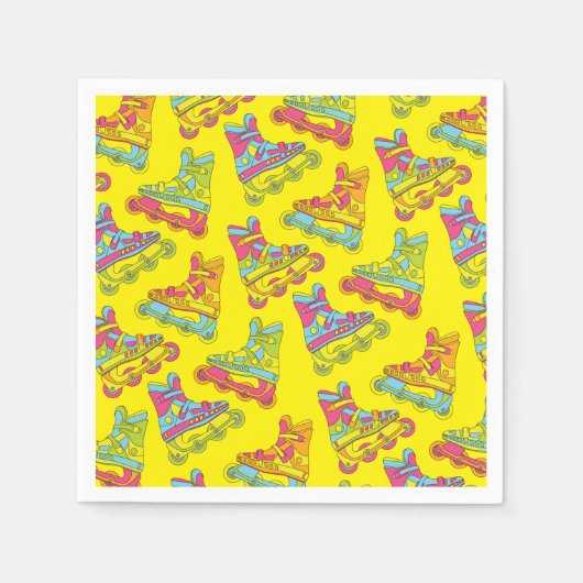 Rollenblades Schaatsen Kinderen van zaterdag Servet (Voorkant)