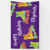 Rollenblades Schaatsen Kinderen van zaterdag Spandoek (Verticaal)