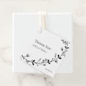 Rollend Bruiloft Dank Geschenk van de Wijnstok Bedankjes Labels (In situ)