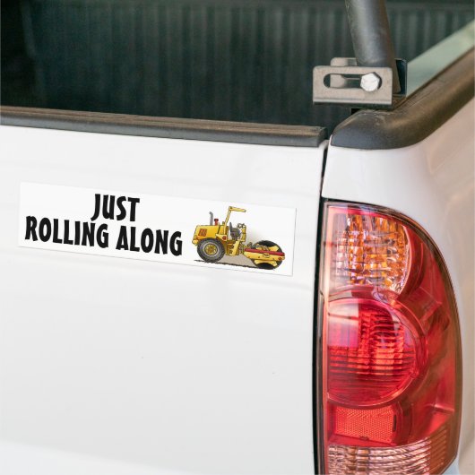 Rollend Bumpersticker voor de constructie van roll (Op Truck)