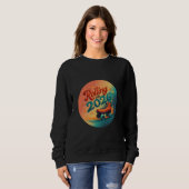 Rollend in 2026 Retro Skate Sweatshirt (Voorkant volledig)