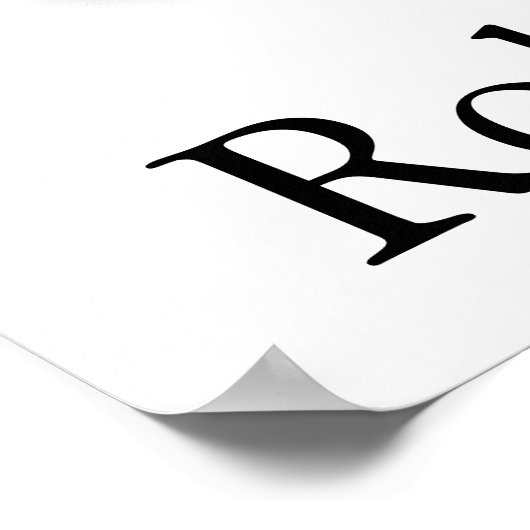 Rollend Kat Poster (Hoek)