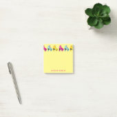 Rollend Kind met kabelretro-Schaats Post-it® Notes (Kantoor)