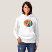 Rollend naar 2026 Retro Skate Hoodie (Voorkant volledig)