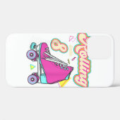 Rollend naar 8 Jaar Oude Roller Skate 8e Verjaarda Case-Mate iPhone Case (Achterkant (horizontaal))