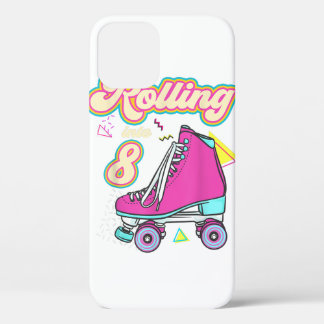 Rollend naar 8 Jaar Oude Roller Skate 8e Verjaarda Case-Mate iPhone Case