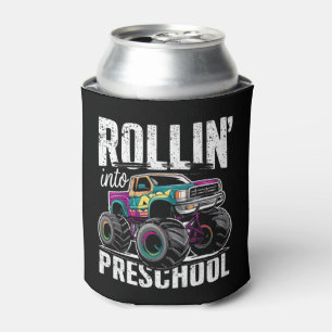 Rollend naar de kleuterklas Monstertruck terug naa Blikjeskoeler