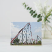 Rollend Onderzetter Briefkaart (Staand voorkant)