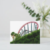 Rollend Onderzetter Briefkaart (Staand voorkant)