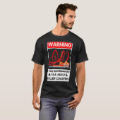 Rollend Onderzetter Design Roller Onderzetter Loop T-shirt (Voorkant volledig)