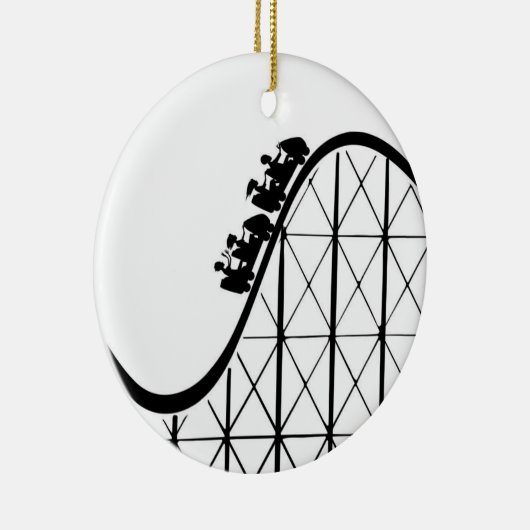 Rollend Onderzetter Keramisch Ornament (Rechts)