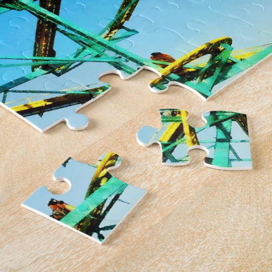 Rollend Onderzetter Legpuzzel (Zijkant)