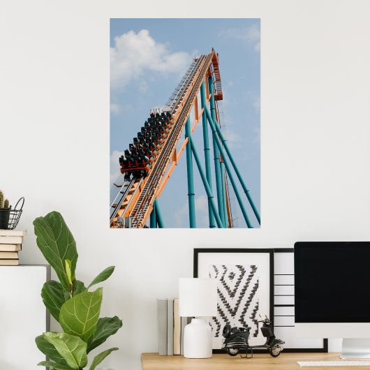 Rollend Onderzetter Poster (Thuiskantoor)