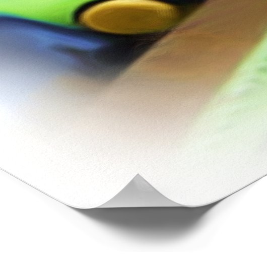 Rollend Onderzetter Poster (Hoek)