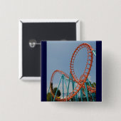 Rollend Onderzetter Vierkante Button 5,1 Cm (Voorkant /achterkant)