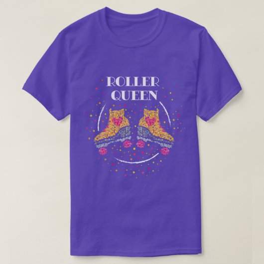 Rollend Schaats, rolschaatsen, Schaats T-shirt (Design voorkant)