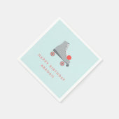 Rollend Schaats Servet (Hoek)