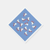 Rollend schaats servet (Hoek)