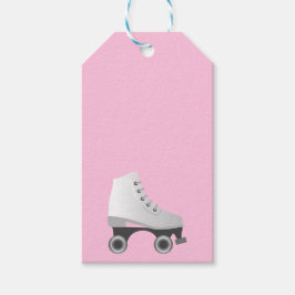 Rollend Schaats Skating Design Cadeaulabel