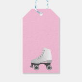Rollend Schaats Skating Design Cadeaulabel (Achterkant)