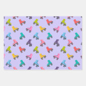 Rollend Schaats Skating Design Inpakpapier Vel (Voorkant 3)