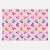 Rollend Schaats Skating Design Inpakpapier Vel (Voorkant 2)