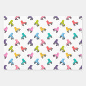 Rollend Schaats Skating Design Inpakpapier Vel (Voorkant)