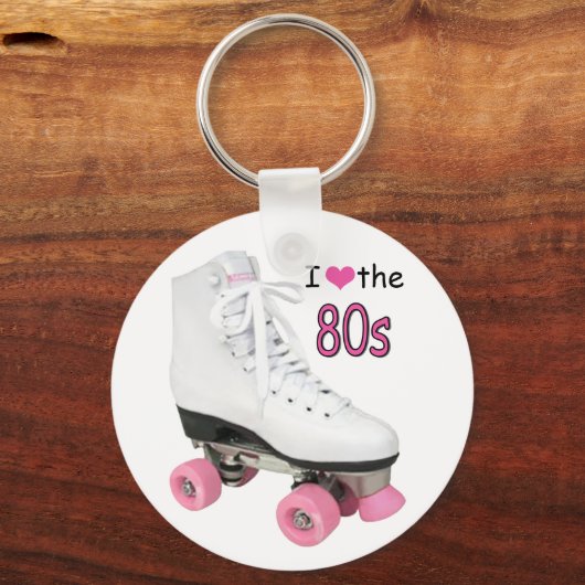 Rollend Schaats Sleutelhanger (Voorkant)