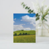 Rollend zomerlandschap briefkaart (Staand voorkant)