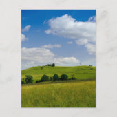 Rollend zomerlandschap briefkaart (Voorkant)