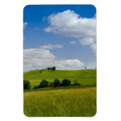 Rollend zomerlandschap magneet (Verticaal)