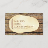 Rollende droogtrommel visitekaartje (Voorkant)