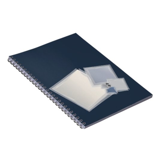 Rollende Fibonacci-vierkanten Notitieboek (Rechterzijde)