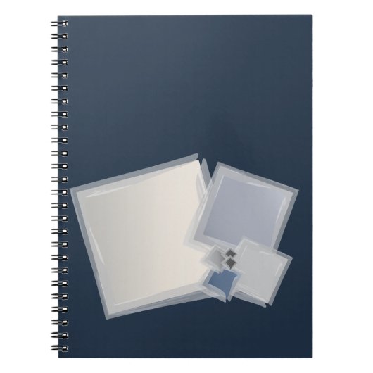 Rollende Fibonacci-vierkanten Notitieboek (Voorkant)