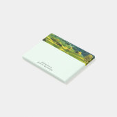 Rollende heuvels landschappelijke natuurfoto post-it® notes (Schuin)