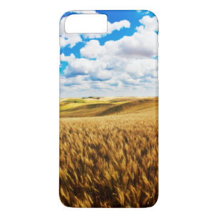 Rollende heuvels van rijpe tarwe iPhone 8/7 plus hoesje