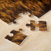 Rollende heuvels van rijpe tarwe legpuzzel (Zijkant)