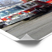 Rollende Hills Fire Department - Catoosa, OK Poster (Hoek)