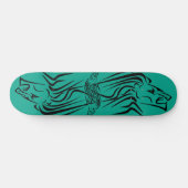 Rollende Leeuwen Skateboard (Horizontaal)