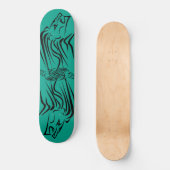 Rollende Leeuwen Skateboard (Voorkant)