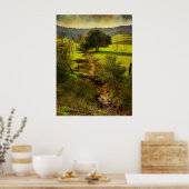 Rollende Oaks Afdrukken Poster (Keuken)