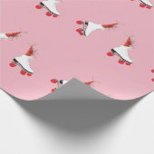 Rollende Schaatsen voor iedereen die papier verpak (Hoek)