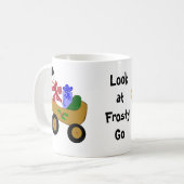 Rollende Sneeuwman Koffiemok (Voorkant links)