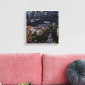 Rollende Stad Canvas Afdruk (Insitu (Woonkamer))