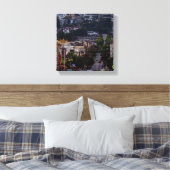 Rollende Stad Canvas Afdruk (Insitu (Slaapkamer))